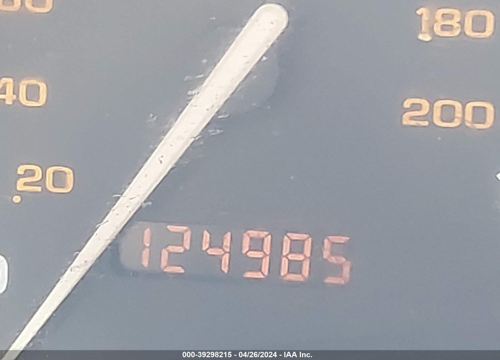 1999 SATURN SL2 VIN: 1G8ZK5279XZ320202