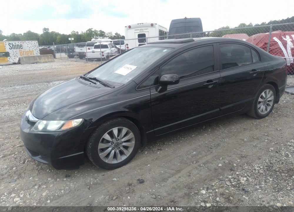 2010 HONDA CIVIC EX VIN: 2HGFA1F85AH509865
