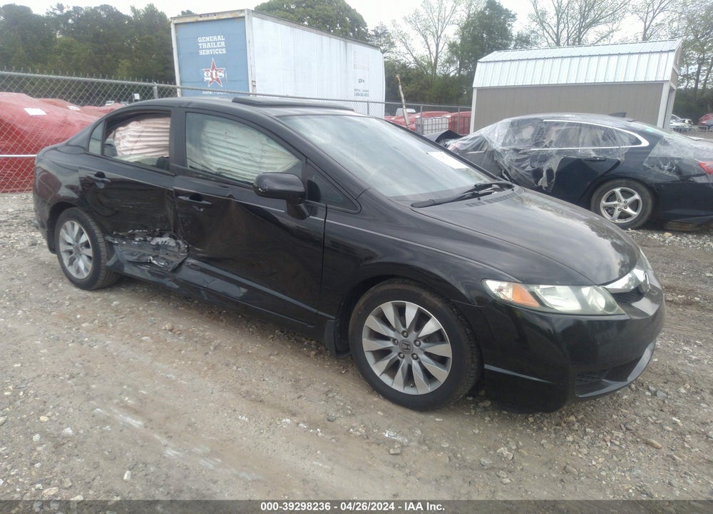2010 HONDA CIVIC EX VIN: 2HGFA1F85AH509865