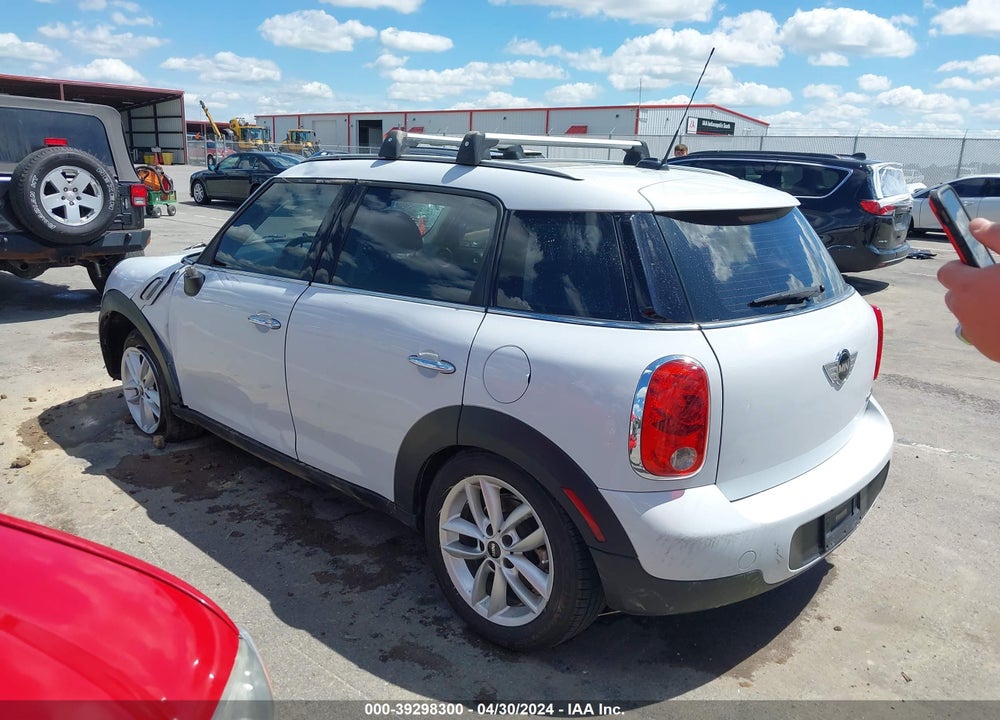 2012 MINI COOPER COUNTRYMAN VIN: WMWZB3C55CWM30339
