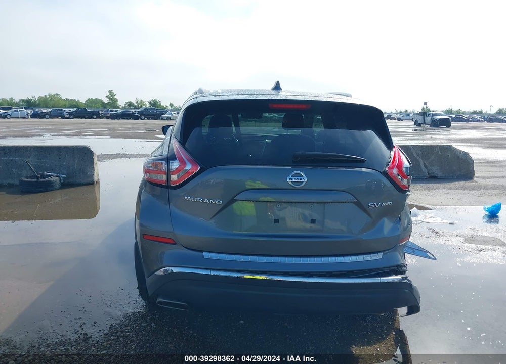2018 NISSAN MURANO SV VIN: 5N1AZ2MH6JN171745