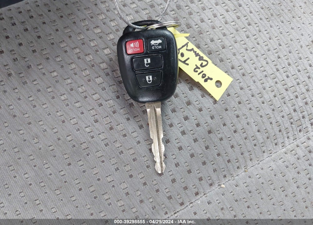 2012 TOYOTA CAMRY LE VIN: 4T1BF1FK6CU547238
