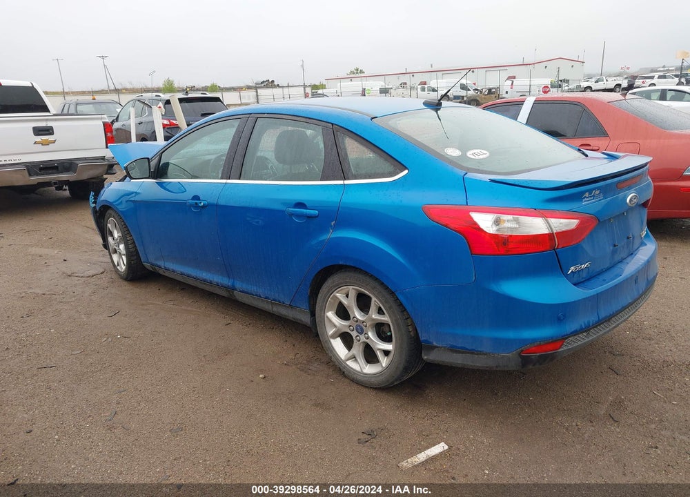 2014 FORD FOCUS TITANIUM VIN: 1FADP3J29EL169430