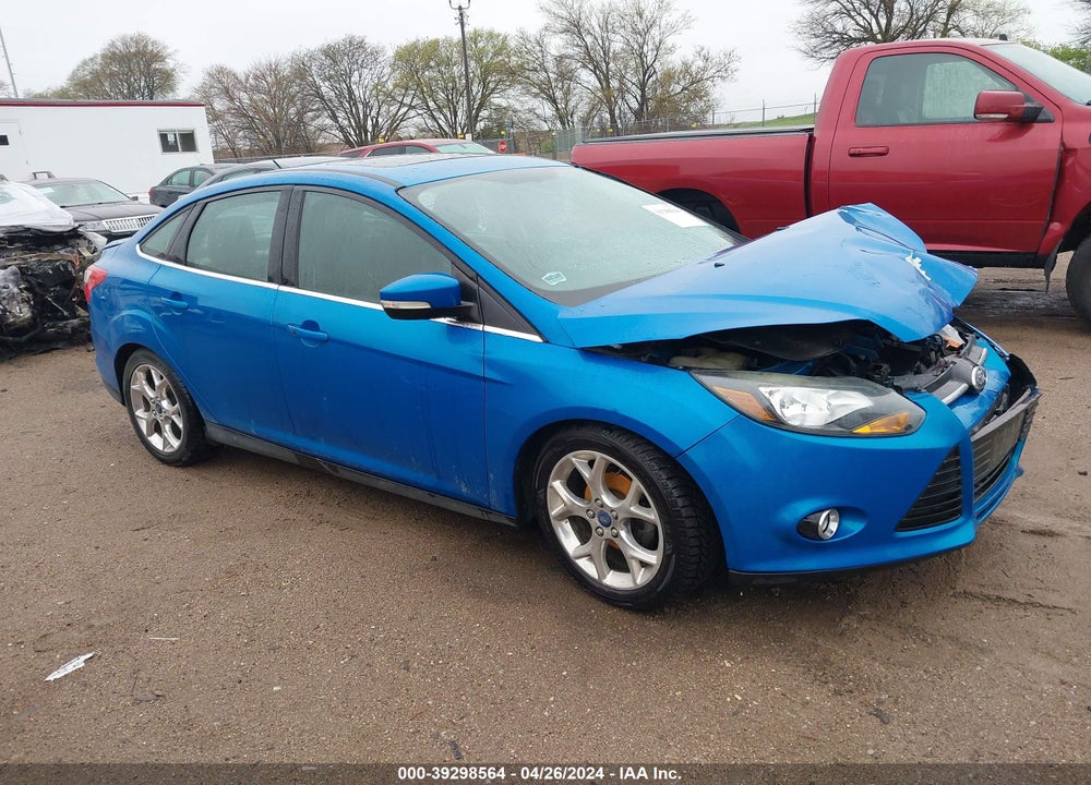 2014 FORD FOCUS TITANIUM VIN: 1FADP3J29EL169430