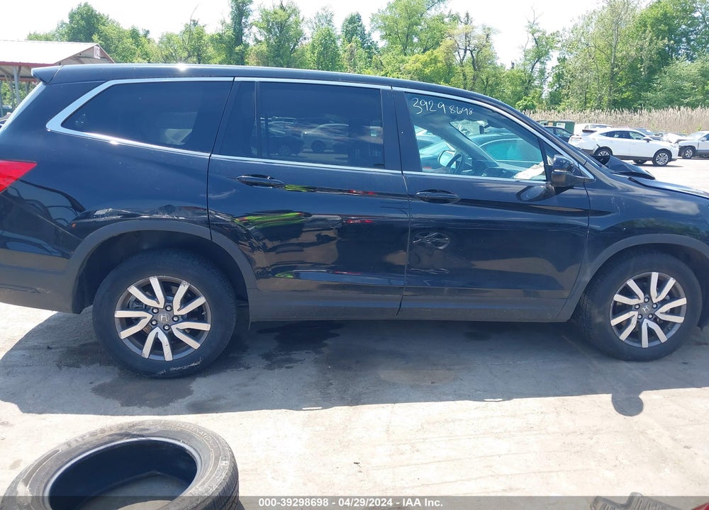 2019 HONDA PILOT EX VIN: 5FNYF6H30KB048055