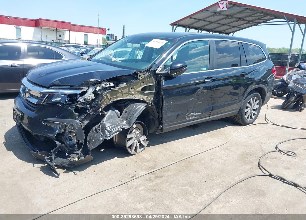 2019 HONDA PILOT EX VIN: 5FNYF6H30KB048055