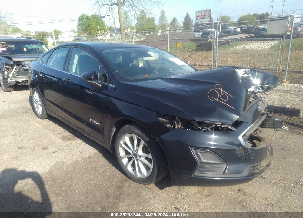 2019 FORD FUSION HYBRID SE VIN: 3FA6P0LU1KR113209