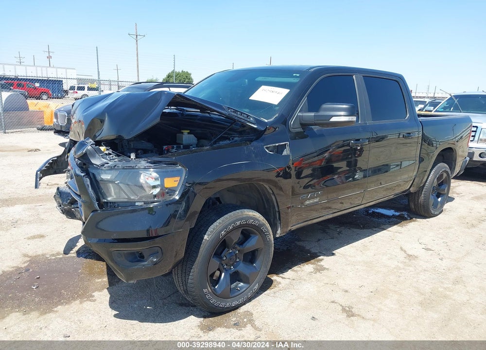 2019 RAM 1500 BIG HORN/LONE STAR VIN: 1C6SRFFT6KN583514