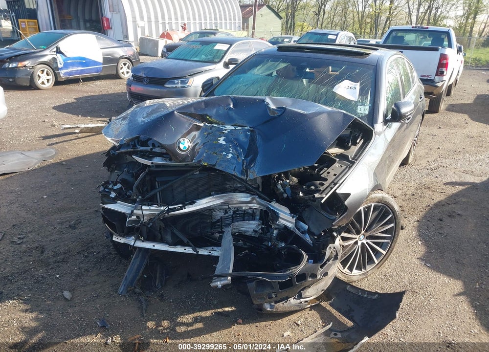 2022 BMW 540I VIN: WBA73BJ08NWX59612