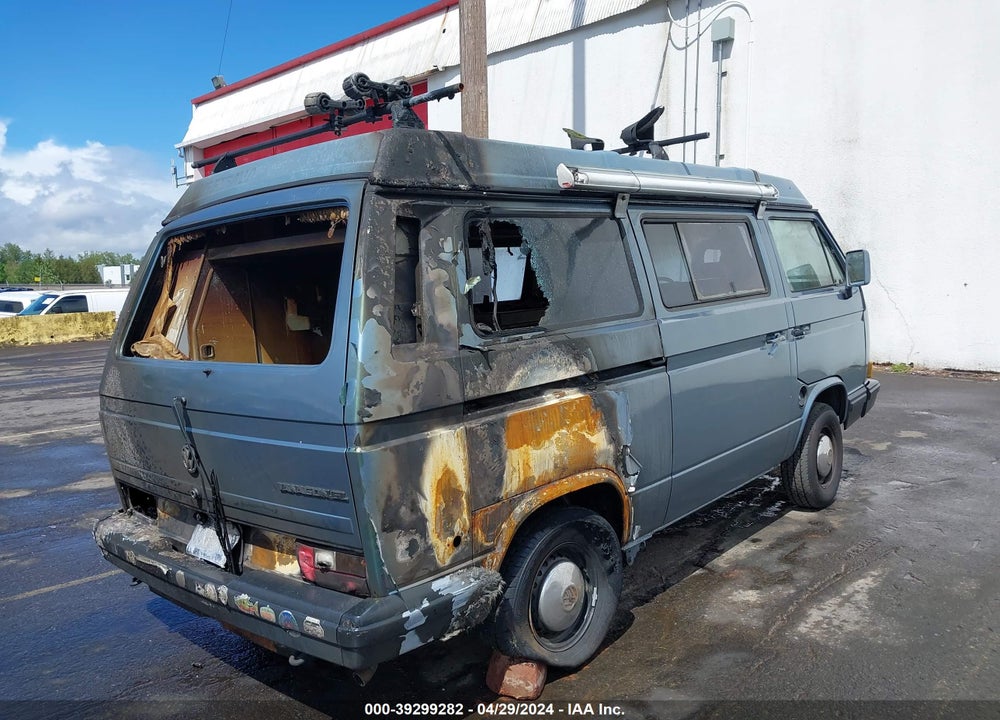 1989 VOLKSWAGEN VANAGON CAMPMOBILE VIN: WV2ZB0254KH015083