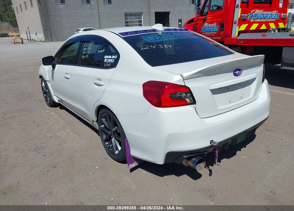 2019 SUBARU WRX PREMIUM VIN: JF1VA1C61K9822707