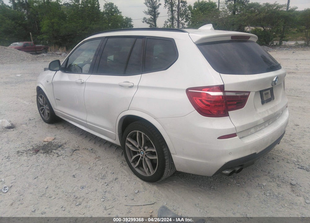 2017 BMW X3 XDRIVE28I VIN: 5UXWX9C35H0W66555
