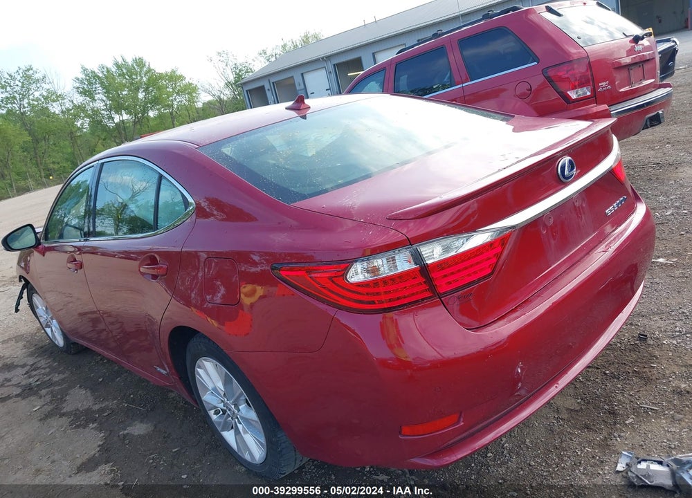 2013 LEXUS ES 300H VIN: JTHBW1GG0D2016899