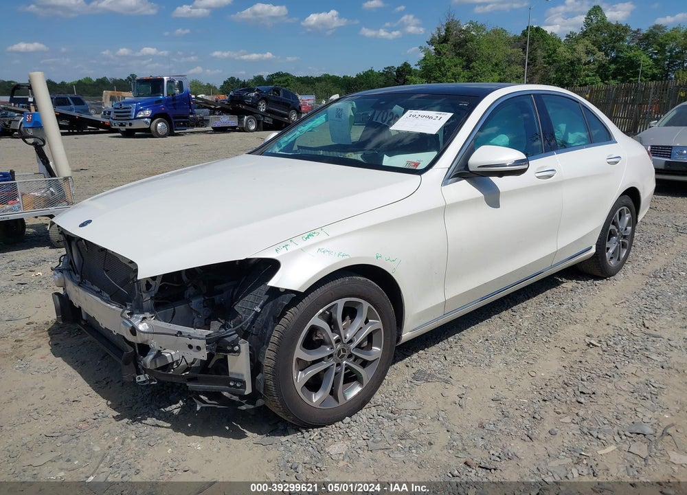 2018 MERCEDES-BENZ C 300 4MATIC VIN: WDDWF4KB1JR413563