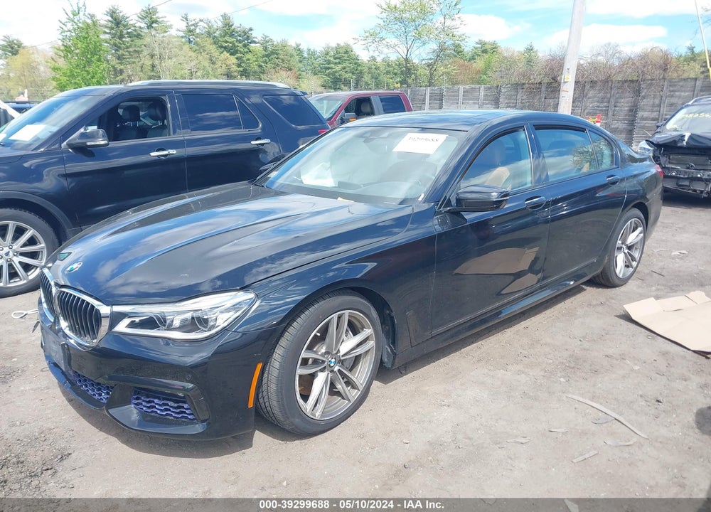 2018 BMW 750 XI VIN: WBA7F2C52JG424138