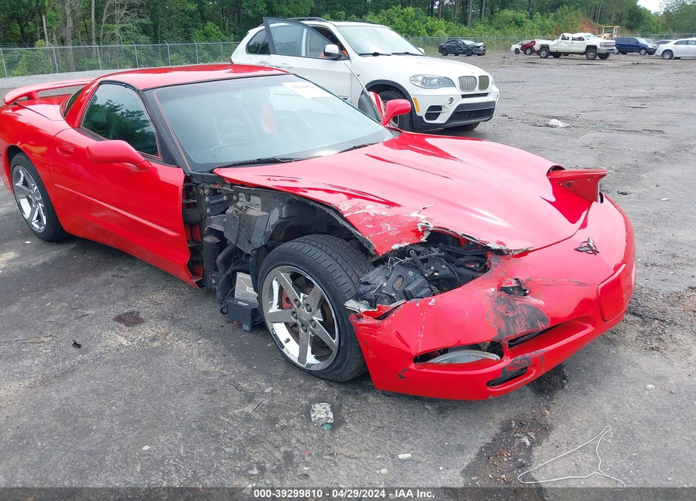 2004 CHEVROLET CORVETTE VIN: 1G1YY22G545123330