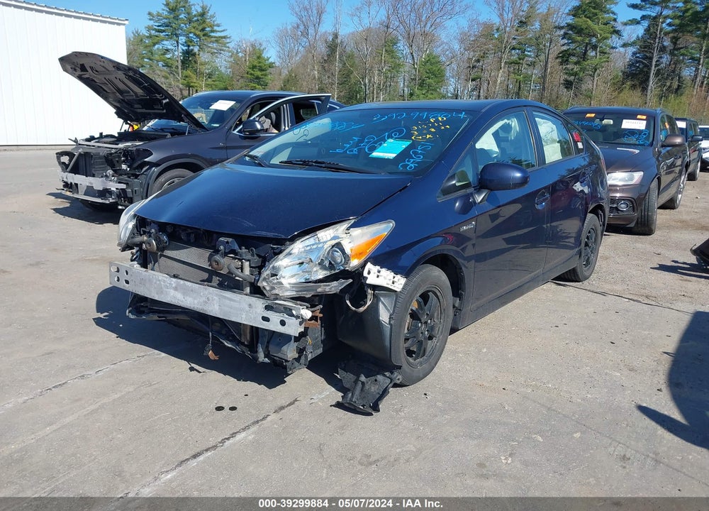 2014 TOYOTA PRIUS TWO VIN: JTDKN3DU2E1799371