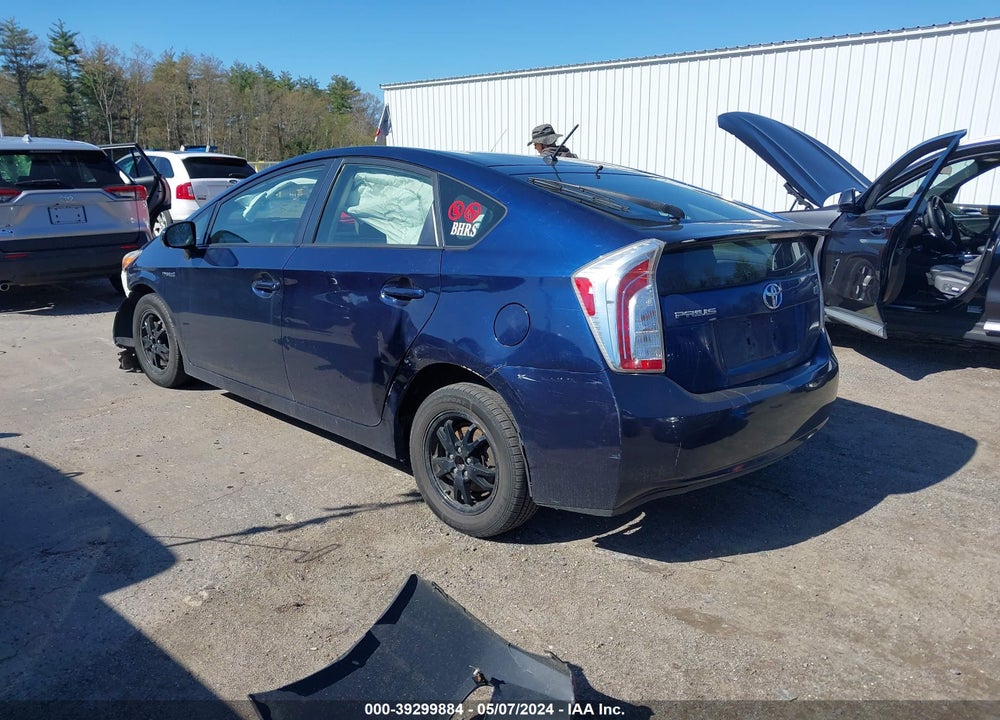 2014 TOYOTA PRIUS TWO VIN: JTDKN3DU2E1799371