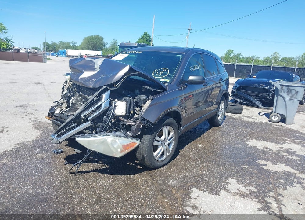 2010 HONDA CR-V EX VIN: 5J6RE4H5XAL087514