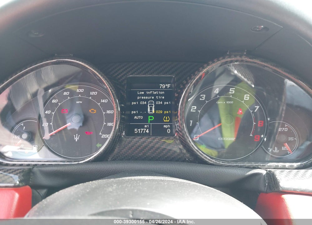 2014 MASERATI GRANTURISMO MC/SPORT VIN: ZAM45VLA2E0083275