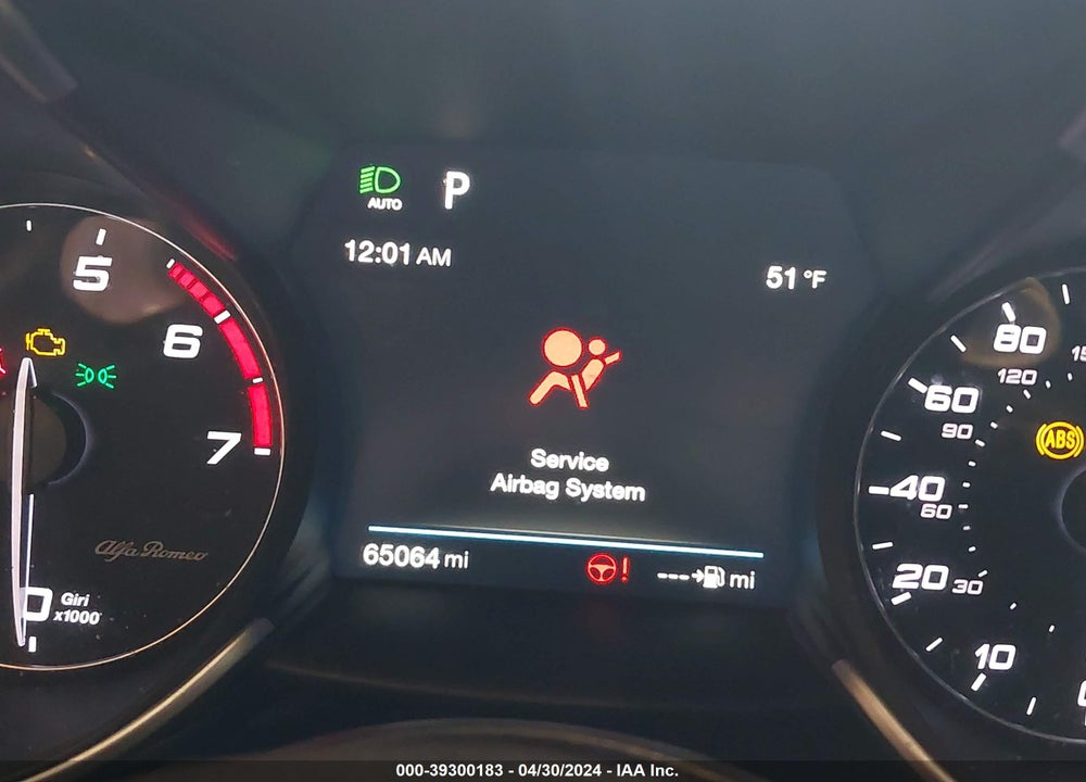 2018 ALFA ROMEO GIULIA TI RWD VIN: ZARFAECN4J7596577