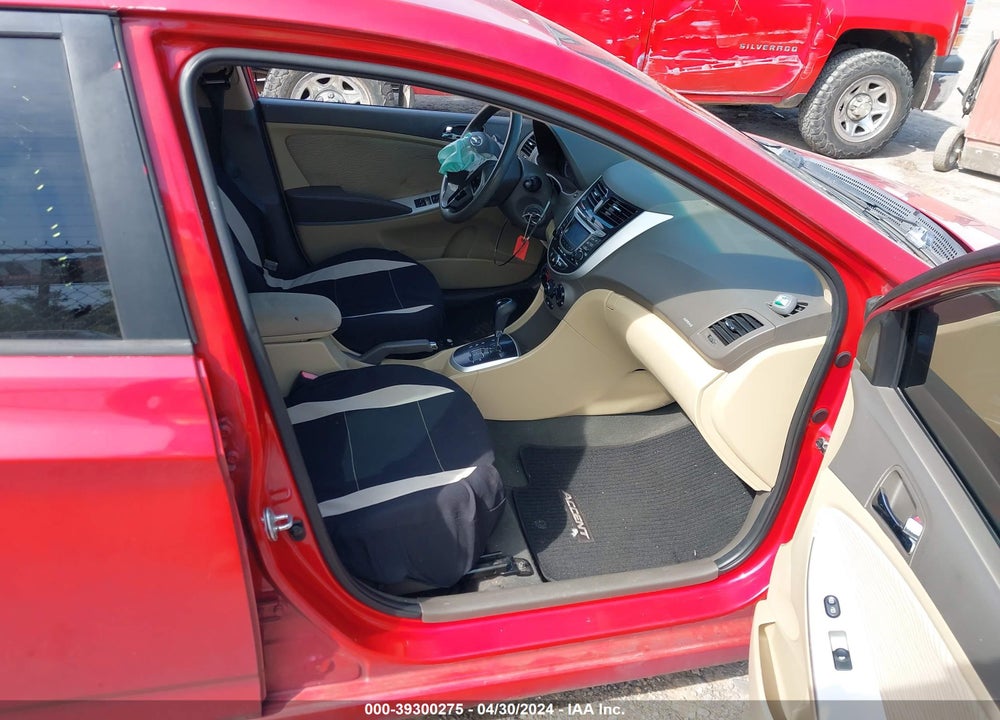 2013 HYUNDAI ACCENT GLS VIN: KMHCU4AE0DU381779