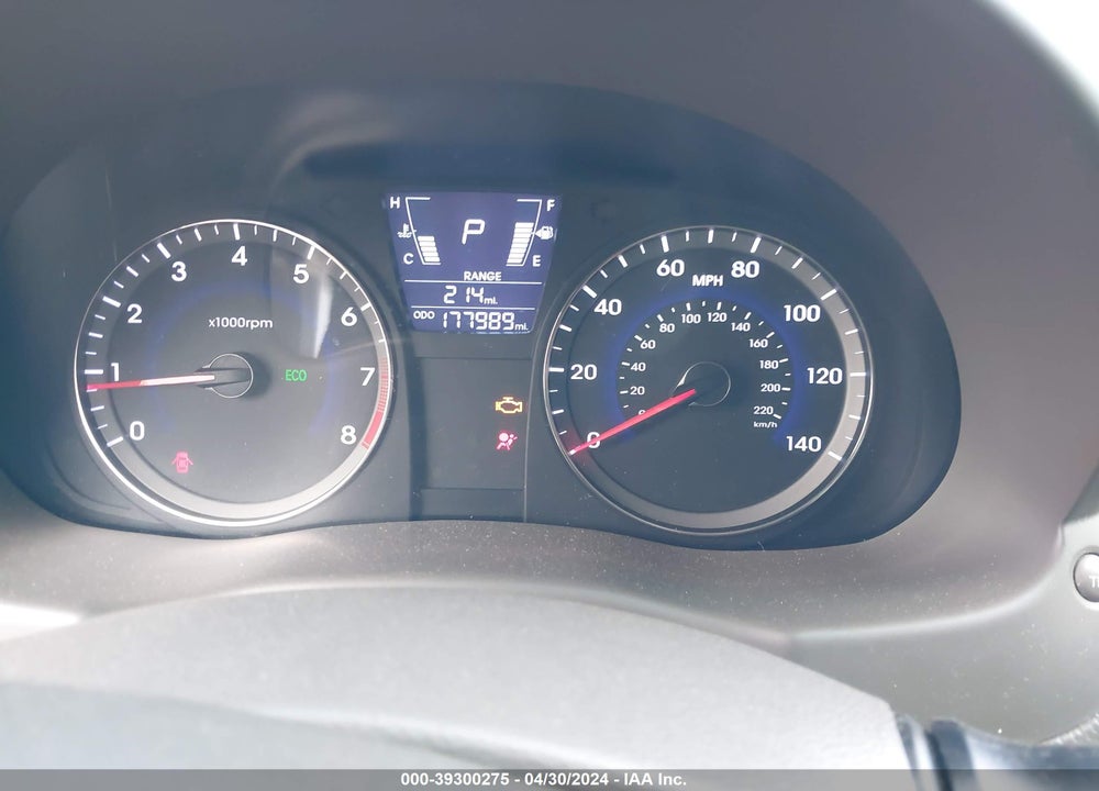 2013 HYUNDAI ACCENT GLS VIN: KMHCU4AE0DU381779