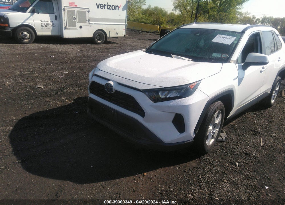 2021 TOYOTA RAV4 LE HYBRID VIN: 4T3MWRFV7MU016818