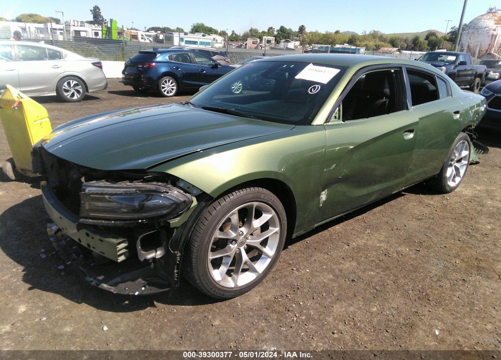 2021 DODGE CHARGER SXT RWD VIN: 2C3CDXBGXMH639870