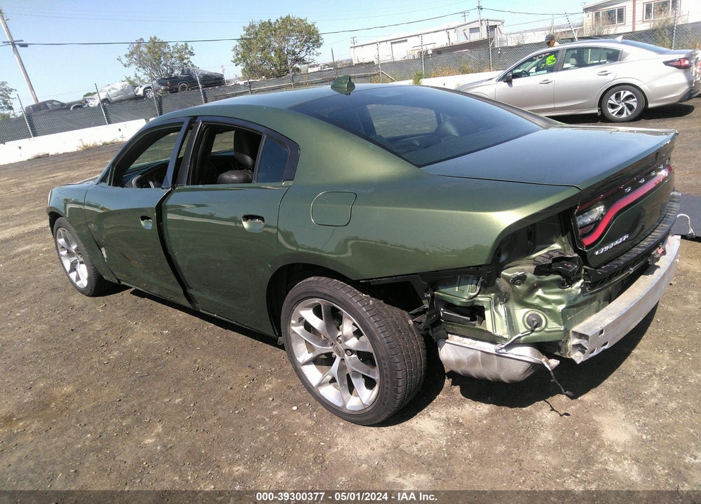 2021 DODGE CHARGER SXT RWD VIN: 2C3CDXBGXMH639870