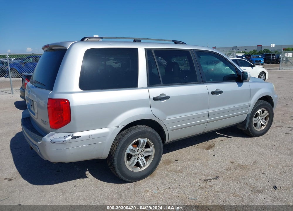 2005 HONDA PILOT VIN: 5FNYF185X5B024323