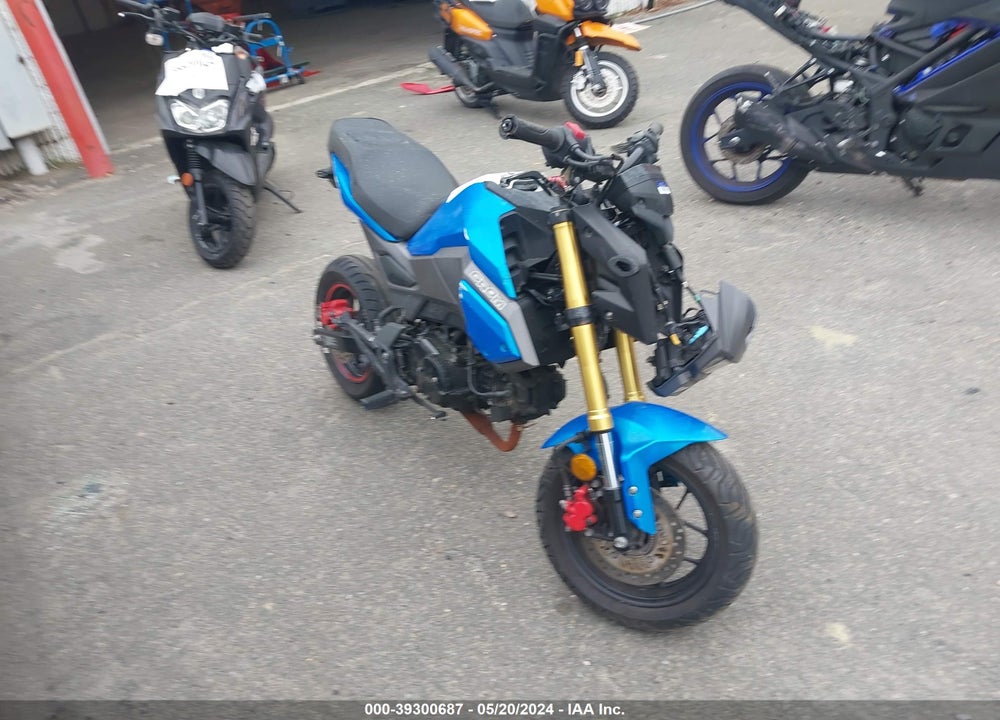 2018 HONDA GROM 125 VIN: MLHJC7551J5001278