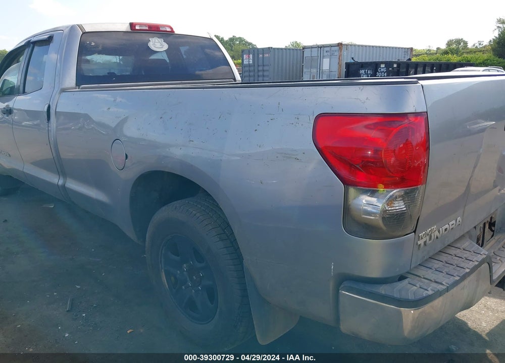 2008 TOYOTA TUNDRA BASE 5.7L V8 VIN: 5TFSV54188X005427