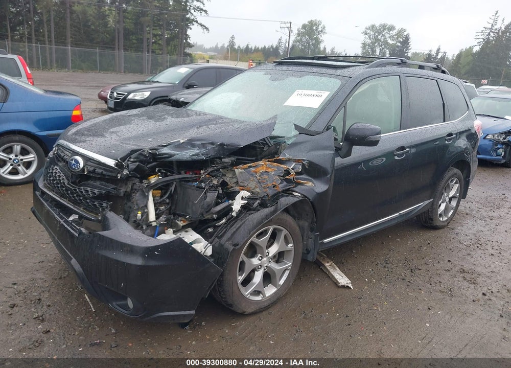 2015 SUBARU FORESTER 2.5I TOURING VIN: JF2SJAWC3FH532271