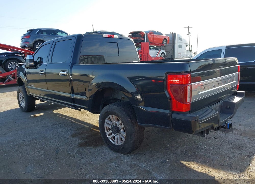2020 FORD F-250 PLATINUM VIN: 1FT8W2BT1LEC70253