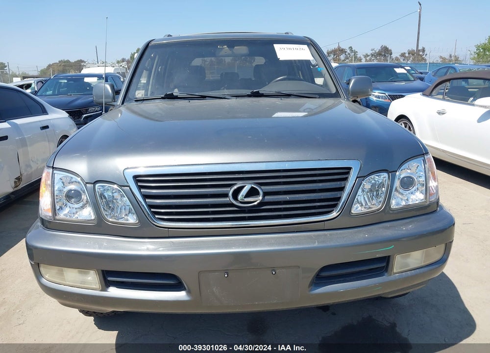 1999 LEXUS LX 470 VIN: JT6HT00W4X0063120