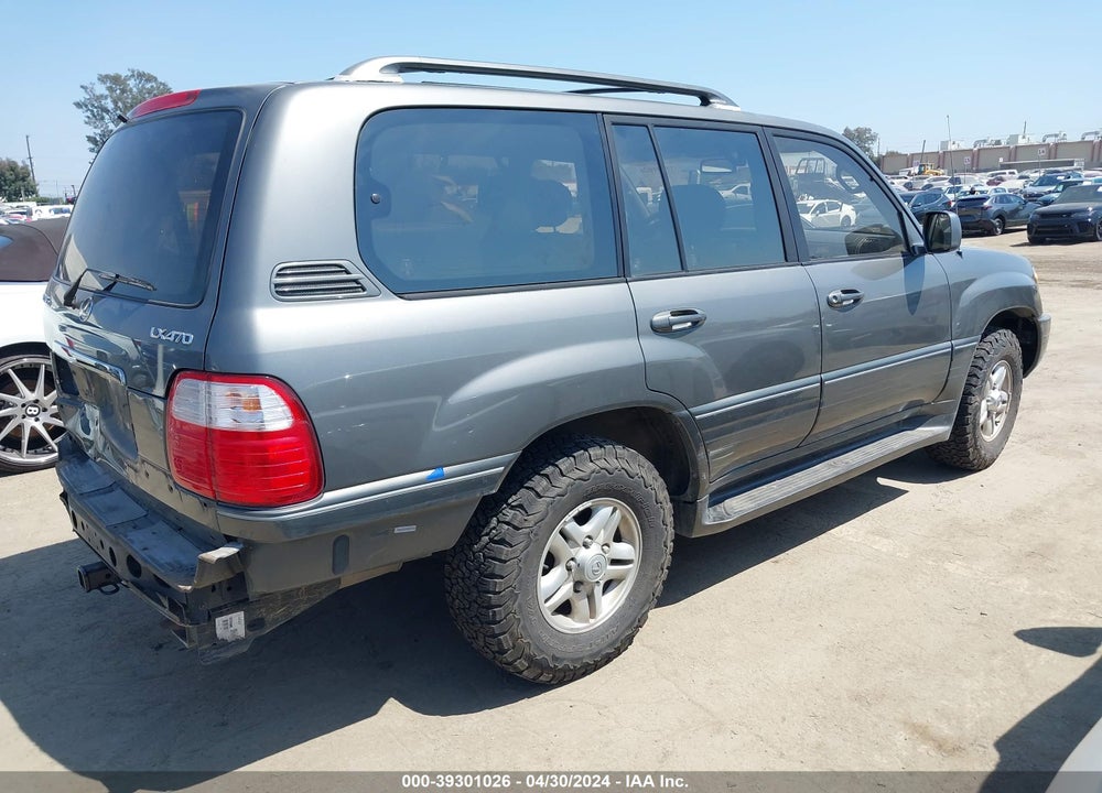 1999 LEXUS LX 470 VIN: JT6HT00W4X0063120