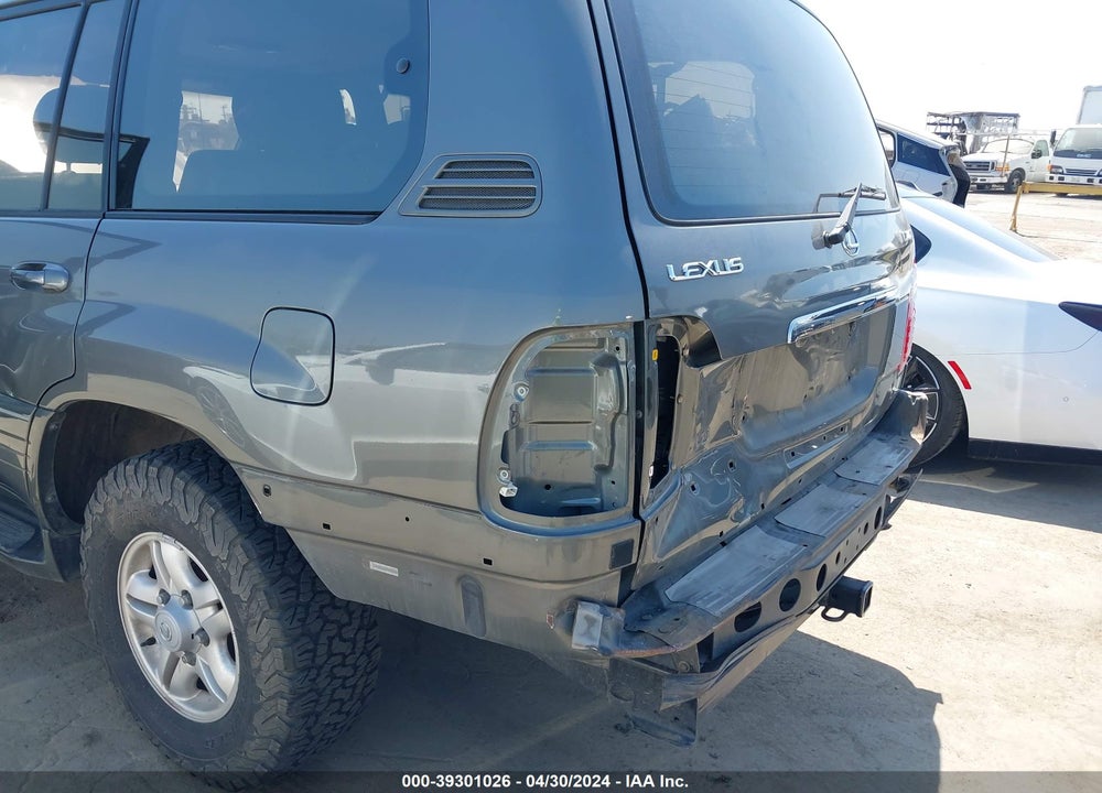 1999 LEXUS LX 470 VIN: JT6HT00W4X0063120