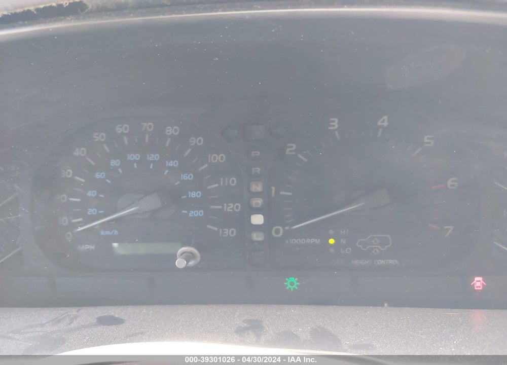 1999 LEXUS LX 470 VIN: JT6HT00W4X0063120