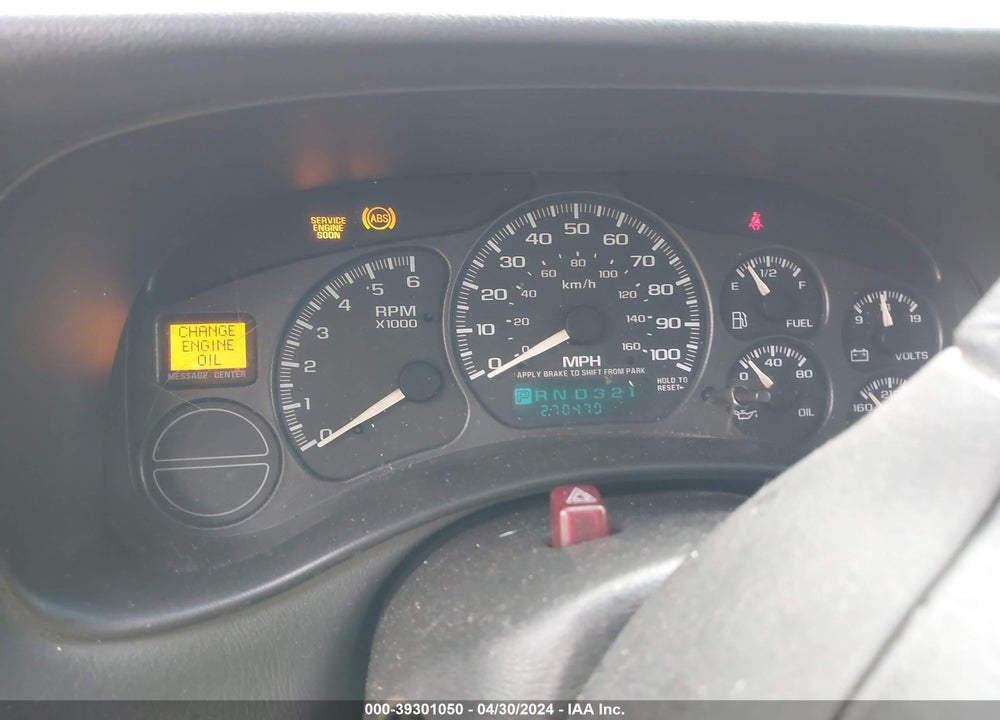 2002 CHEVROLET AVALANCHE 1500 VIN: 3GNEK13T32G170158