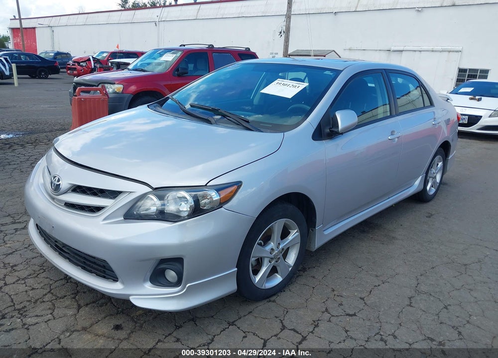 2011 TOYOTA COROLLA S VIN: 2T1BU4EE1BC653440