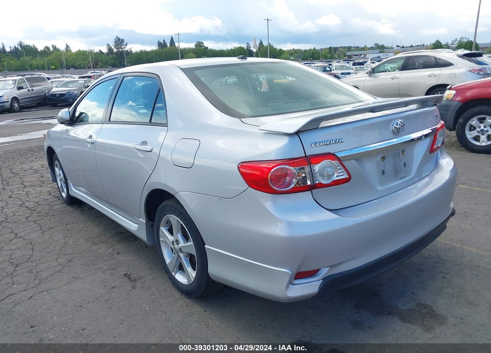 2011 TOYOTA COROLLA S VIN: 2T1BU4EE1BC653440