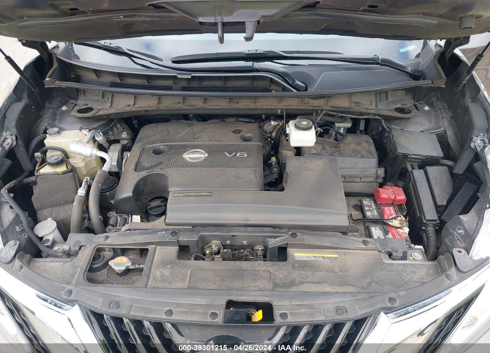 2016 NISSAN MURANO PLATINUM VIN: 5N1AZ2MH9GN160182