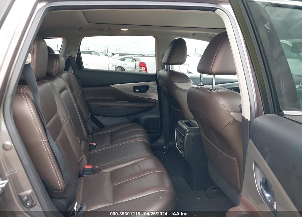 2016 NISSAN MURANO PLATINUM VIN: 5N1AZ2MH9GN160182