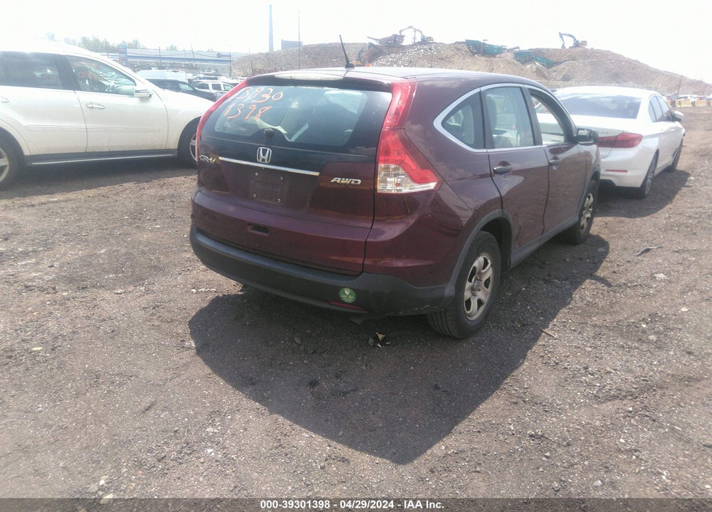 2014 HONDA CR-V LX VIN: 5J6RM4H34EL016378