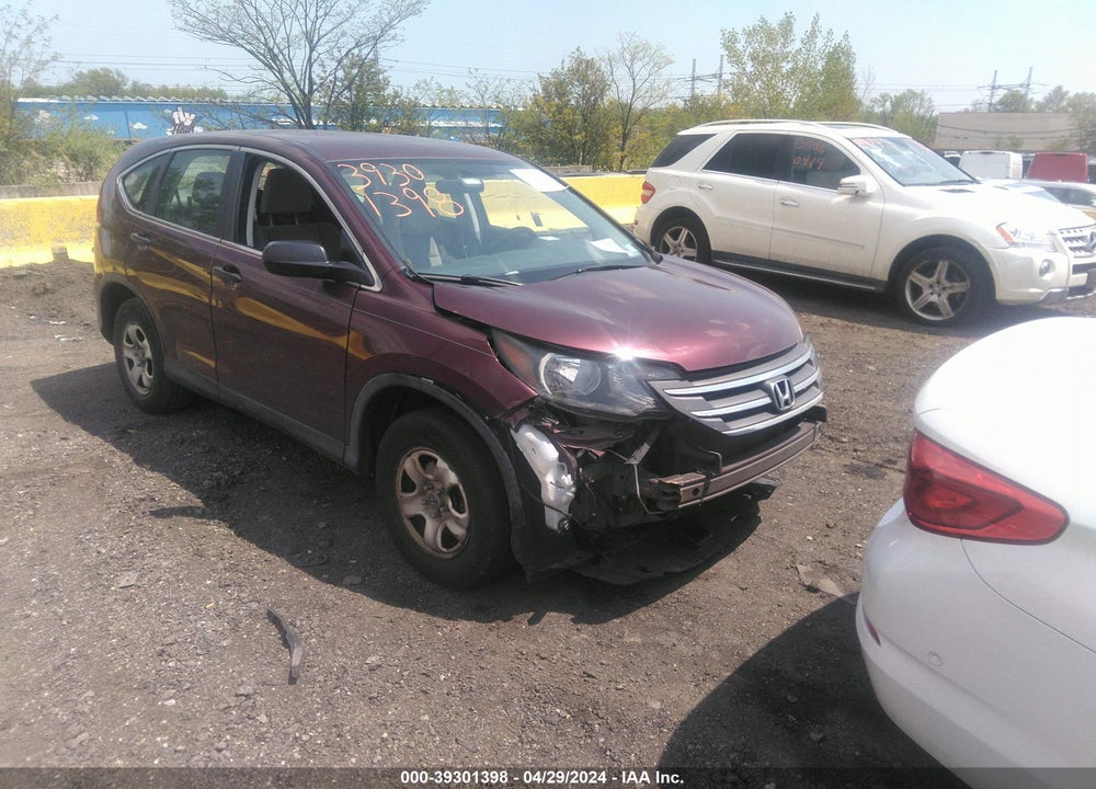 2014 HONDA CR-V LX VIN: 5J6RM4H34EL016378