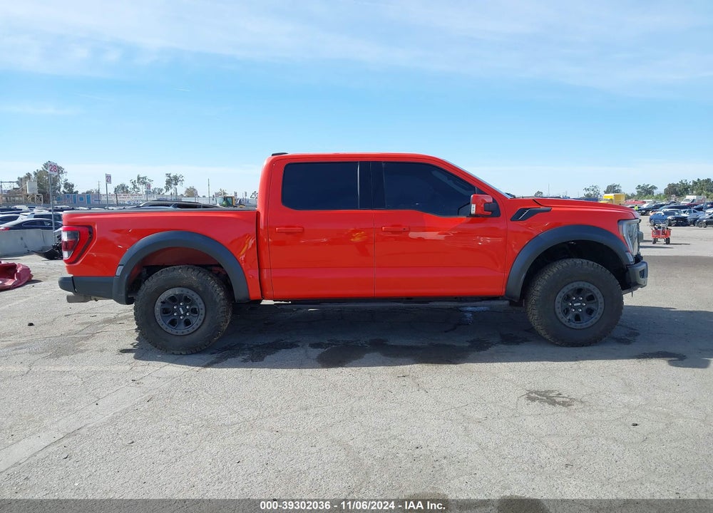 2023 FORD F-150 RAPTOR VIN: 1FTFW1RG5PFC60321