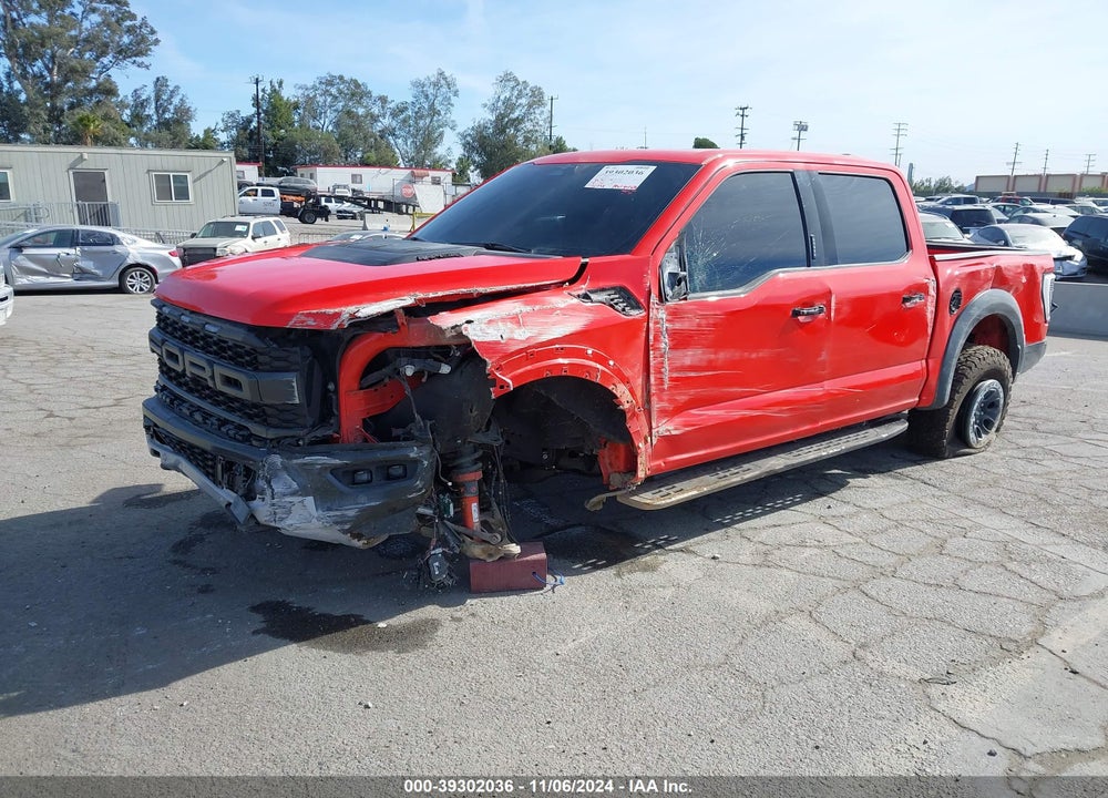 2023 FORD F-150 RAPTOR VIN: 1FTFW1RG5PFC60321
