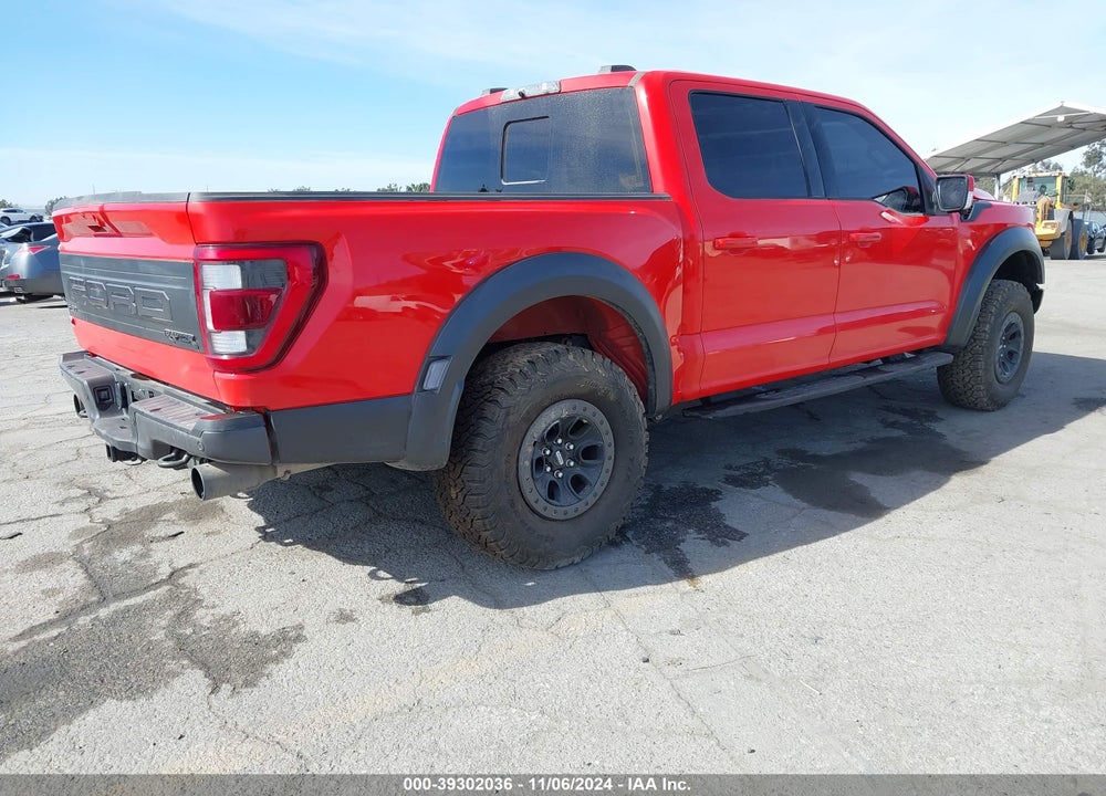 2023 FORD F-150 RAPTOR VIN: 1FTFW1RG5PFC60321