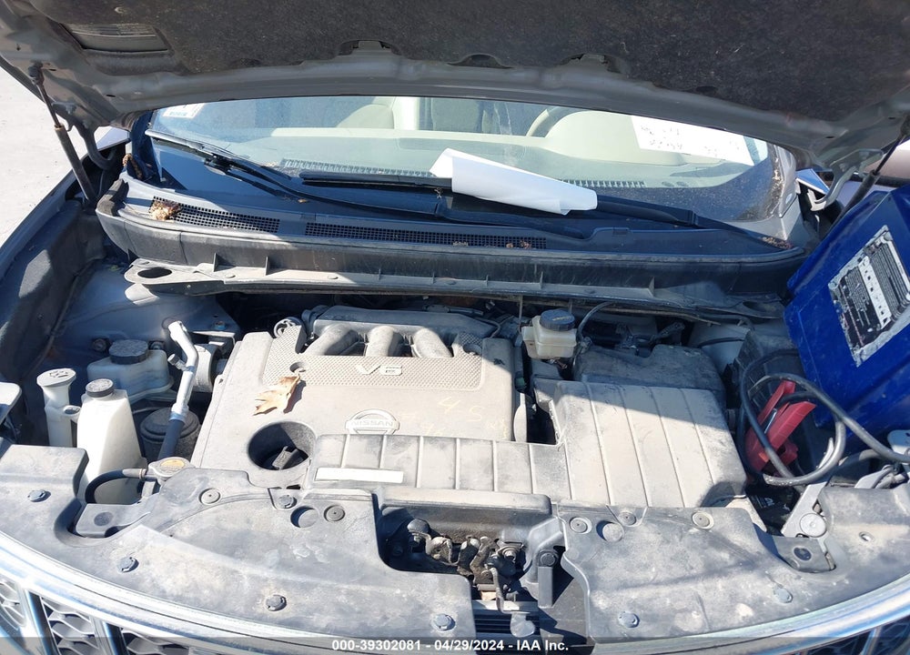 2012 NISSAN MURANO SL VIN: JN8AZ1MW5CW215460